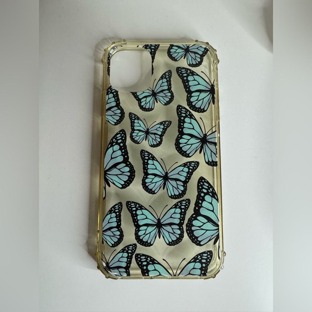 Clear butterfly iPhone 11 case
